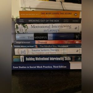 Social Work/ Trauma books